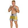 FIGHTERS - Muay Thai Shorts / Silber-Grau / Medium