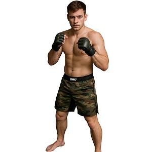 FIGHT-FIT - Fightshorts MMA Shorts / Warrior / Camouflage / Large
