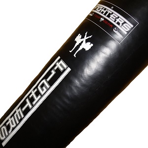FIGHTERS - Saco de boxeo / Performance / sin relleno / 180 cm / negro