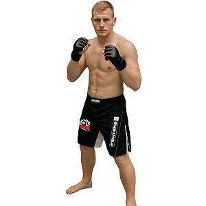 FIGHTERS - Fightshorts MMA Shorts / Combat / Schwarz / Large