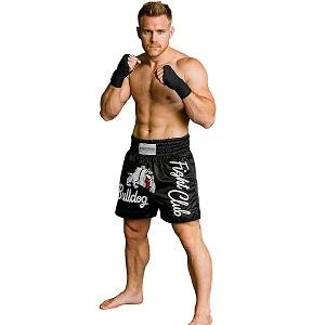 FIGHTERS - Muay Thai Shorts / Fight Club Bulldog / Schwarz / Small