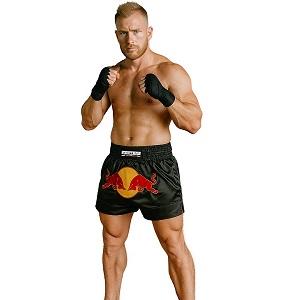 FIGHTERS - Muay Thai Shorts / Bulls / Schwarz / Large