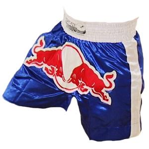 FIGHTERS - Muay Thai Shorts / Bulls / Blau / XS