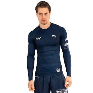 UFC Fusion by Venum Fight Week Rashguard / Langarm / Ozeanblau / Medium