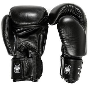 Twins - Guantes Boxeo / BGVL-8 / Negro-Negro / 12 oz