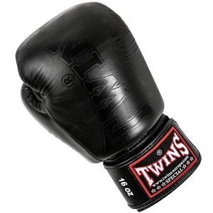 Twins - Boxhandschuhe / BGVL-8 / Schwarz-Schwarz / 12 oz